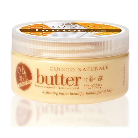 Beurre soin hydratant 24h Cuccio Naturale au lait & miel