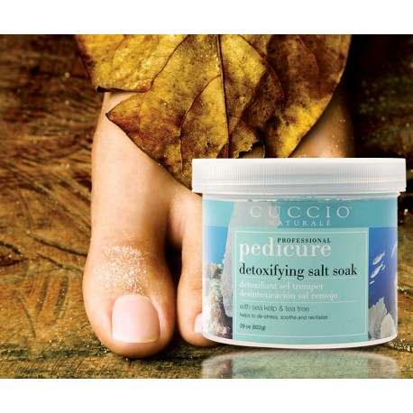 Sel de bain Scentual Pedicure Algues & Tea Tree CUCCIO