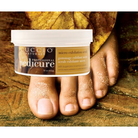 Micro gommage Pieds Cuccio - Bambou & Sucre de Canne